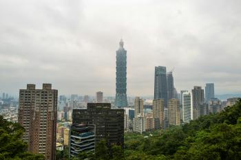 Fondo de pantalla de Taipei skyline, urban landscape, city, skyscrapers, wallpaper, nature.