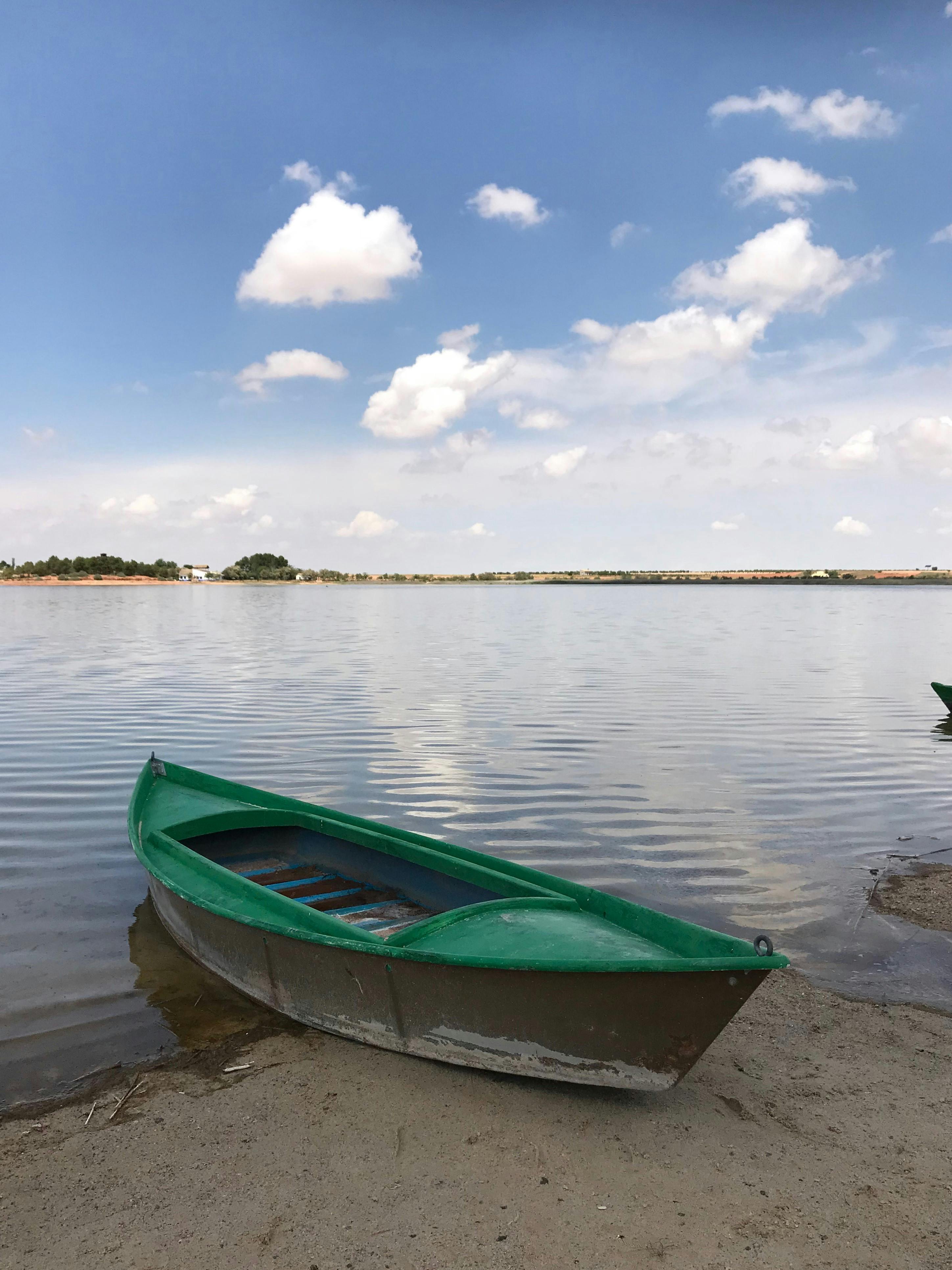 Imagen de Bote, Azul, Agua